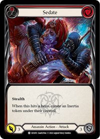 Sedate (Red) (UZU015) [Blitz Deck Outsiders Uzuri]