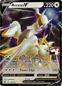 Arceus V (122/172) [Prize Pack Series Cards]