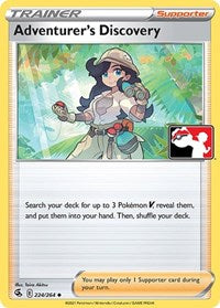 Adventurer's Discovery (224/264) [Prize Pack Series Cards]