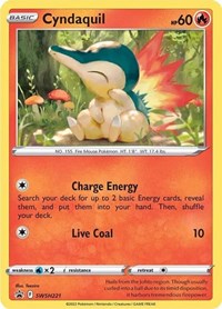 Cyndaquil - SWSH221 (Cosmos Holo) (SWSH221) [SWSH Sword and Shield Promo Cards]