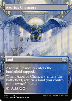 Azorius Chancery (400) [Double Masters 2022] [Borderless]