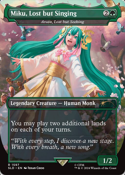 Azusa, Lost but Seeking (1597) [Secret Lair Drop]