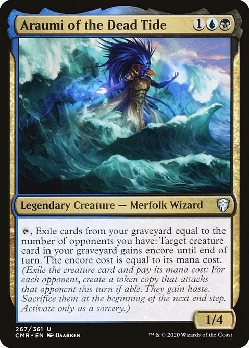 Araumi of the Dead Tide (267) [Commander Legends]