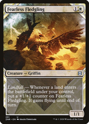 Fearless Fledgling (291) [Zendikar Rising] [Showcase]