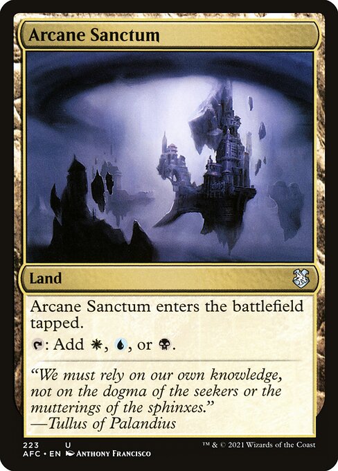 Arcane Sanctum (223) [Forgotten Realms Commander]