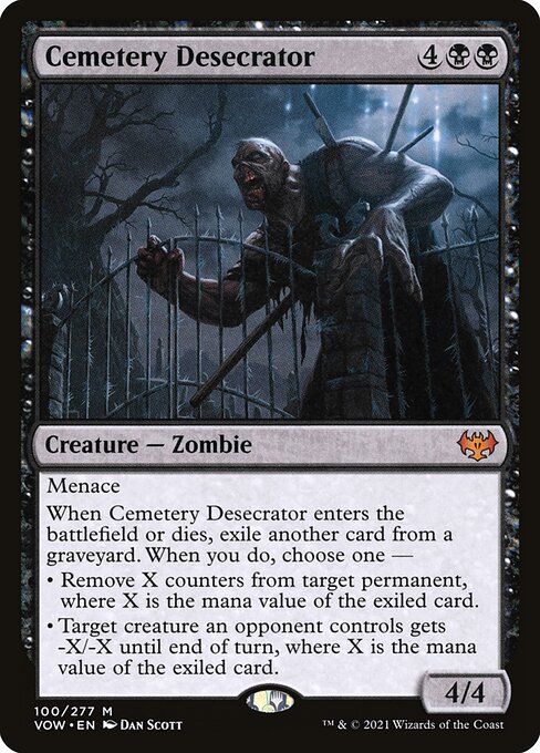 Cemetery Desecrator (100) [Innistrad: Crimson Vow]