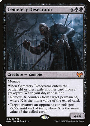 Cemetery Desecrator (100) [Innistrad: Crimson Vow]