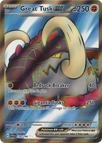Great Tusk ex - 230/198 (230/198) [SV01 Scarlet and Violet Base Set]