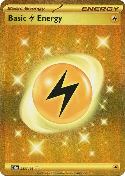 Basic Lightning Energy - 257/198 (257/198) [SV01 Scarlet and Violet Base Set]