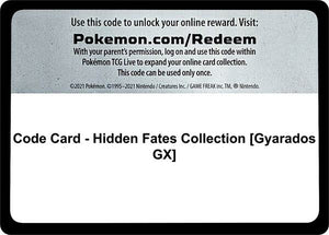 Code Card - Hidden Fates Collection [Gyarados GX] [Hidden Fates]
