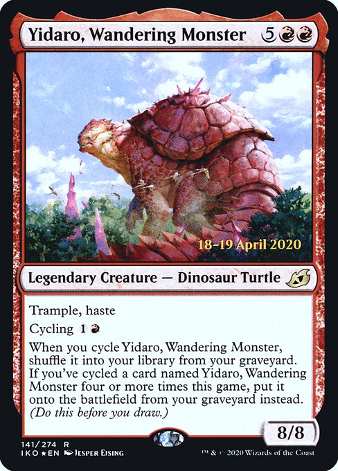 Yidaro, Wandering Monster (141s) [Ikoria: Lair of Behemoths Promos]