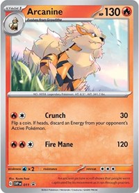Arcanine - 011 (011) [SV Scarlet and Violet Promo Cards]