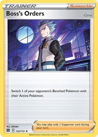 Boss's Orders (Cyrus) - 132/172 (Cosmos Holo) (132/172) [Miscellaneous Cards and Products]