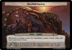 Bloodhill Bastion (140) [Planechase: March of the Machine]