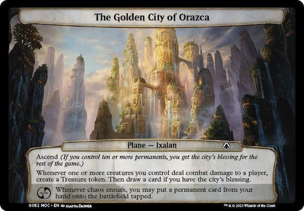 The Golden City of Orazca (52) [Planechase: March of the Machine]