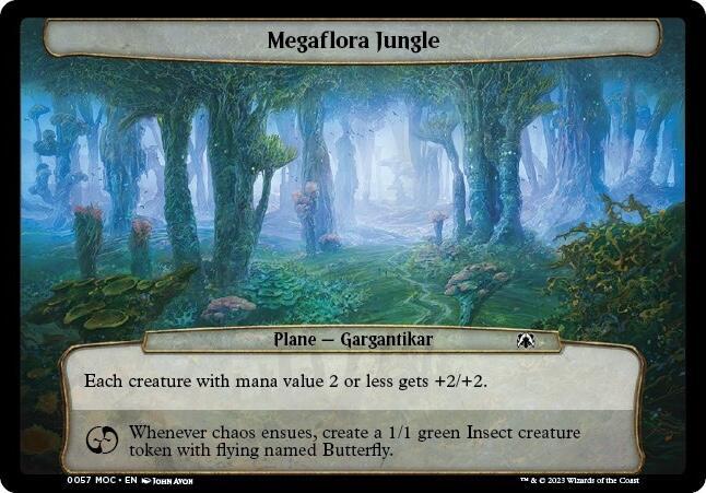 Megaflora Jungle (57) [Planechase: March of the Machine]