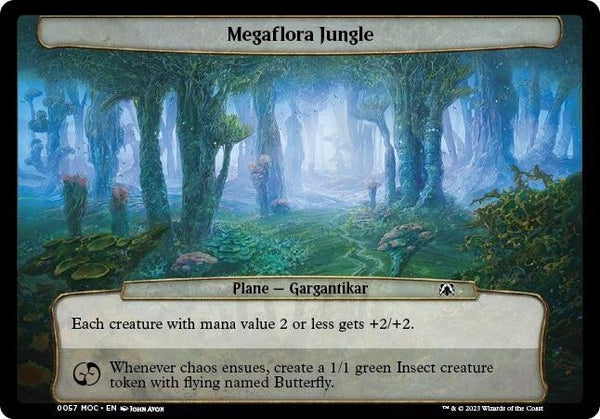 Megaflora Jungle (57) [Planechase: March of the Machine]