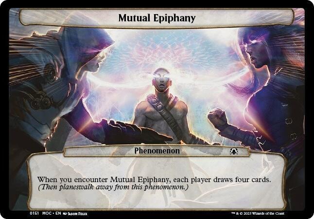 Mutual Epiphany (151) [Planechase: March of the Machine]