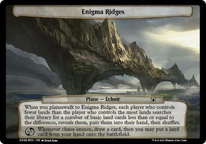 Enigma Ridges (48) [Planechase: March of the Machine]
