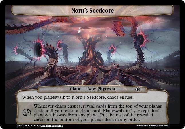 Norn's Seedcore (60) [Planechase: March of the Machine]
