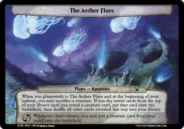 The Aether Flues (139) [Planechase: March of the Machine]