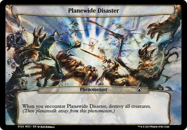 Planewide Disaster (154) [Planechase: March of the Machine]
