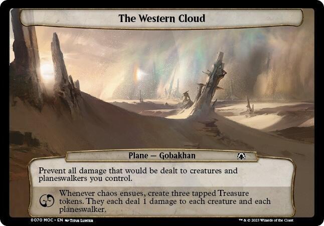 The Western Cloud (70) [Planechase: March of the Machine]