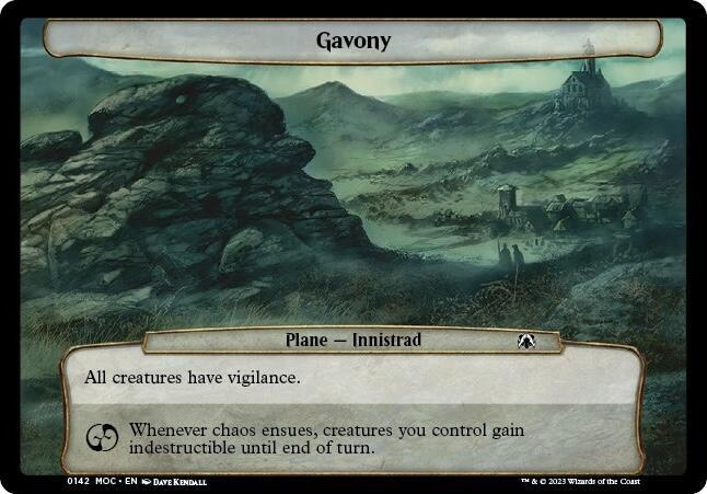 Gavony (142) [Planechase: March of the Machine]
