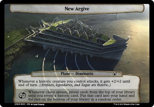 New Argive (59) [Planechase: March of the Machine]
