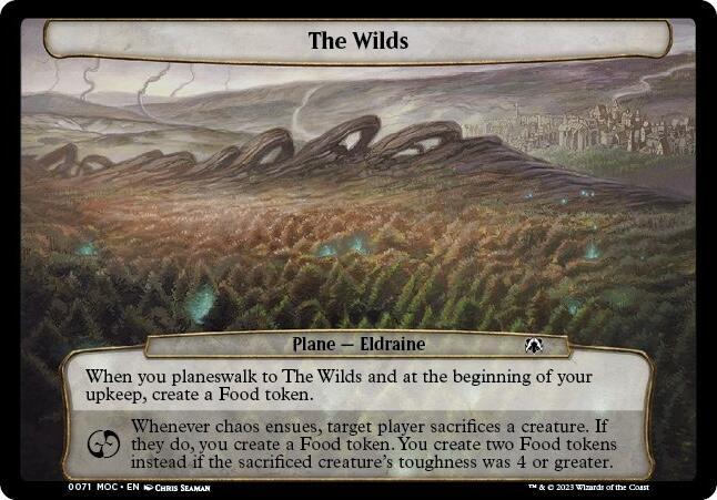The Wilds (71) [Planechase: March of the Machine]
