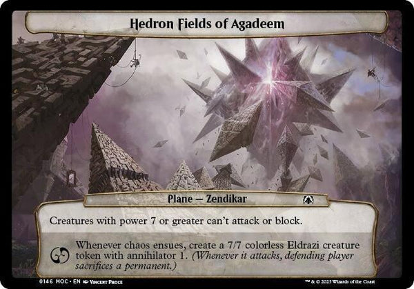 Hedron Fields of Agadeem (146) [Planechase: March of the Machine]