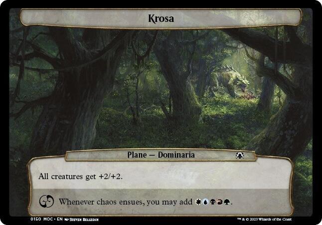 Krosa (150) [Planechase: March of the Machine]