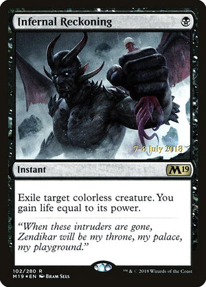 Infernal Reckoning (102s) [Core Set 2019 Promos]