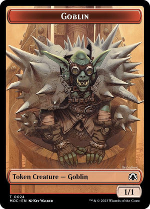 Goblin // Eldrazi Double-sided Token (24 // 1) [March of the Machine Commander]