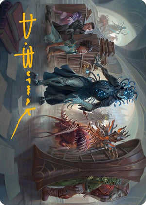 Invasion of Arcavios Art Card (Gold-Stamped Signature) (11) [March of the Machine Art Series]