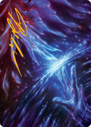 Transcendent Message Art Card (Gold-Stamped Signature) (19) [March of the Machine Art Series]