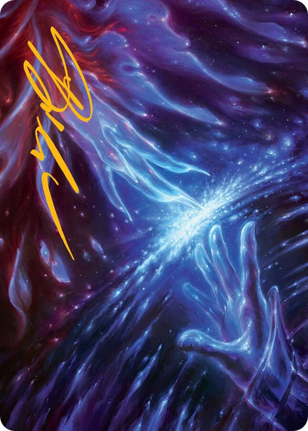 Transcendent Message Art Card (Gold-Stamped Signature) (19) [March of the Machine Art Series]