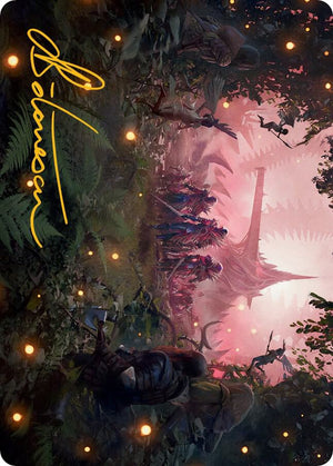 Invasion of Eldraine Art Card (Gold-Stamped Signature) (24) [March of the Machine Art Series]