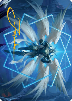 Vertex Paladin Art Card (Gold-Stamped Signature) (48) [March of the Machine Art Series]
