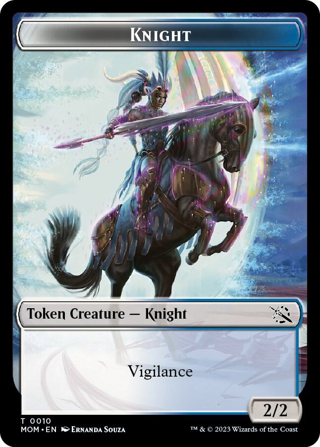 Knight Token (10) [March of the Machine]
