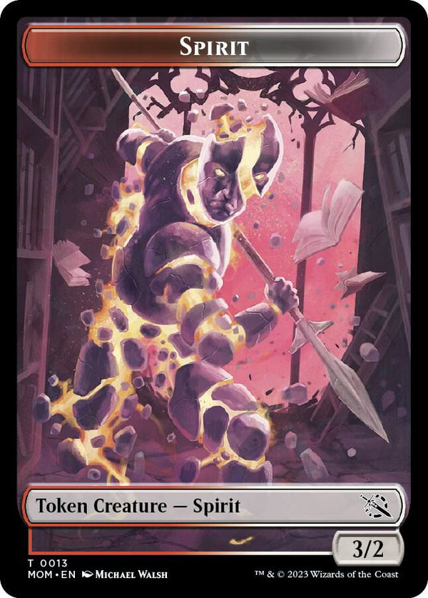 Spirit Token (0013) (13) [March of the Machine]