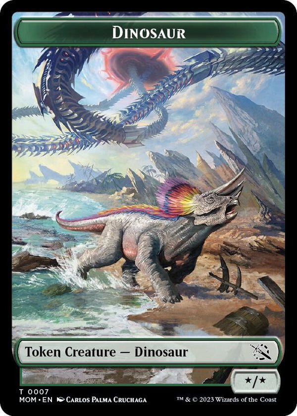 Dinosaur Token (7) [March of the Machine]