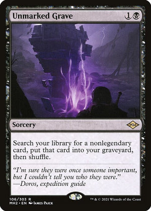 Unmarked Grave (106) [Modern Horizons 2]