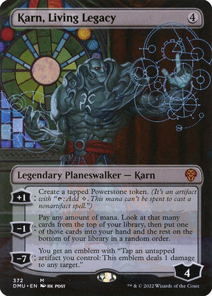 Karn, Living Legacy (372) [Dominaria United] [Borderless]