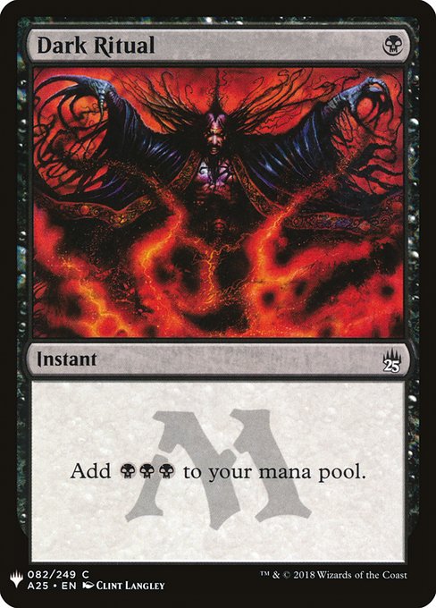 Dark Ritual (A25-82) [The List]