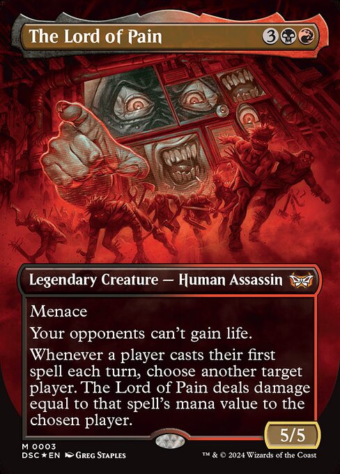 The Lord of Pain (3) [Duskmourn: House of Horror Commander]