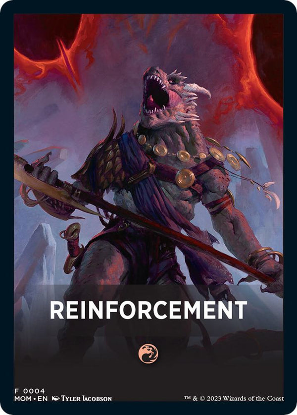 Reinforcement Theme Card (4) [March of the Machine]