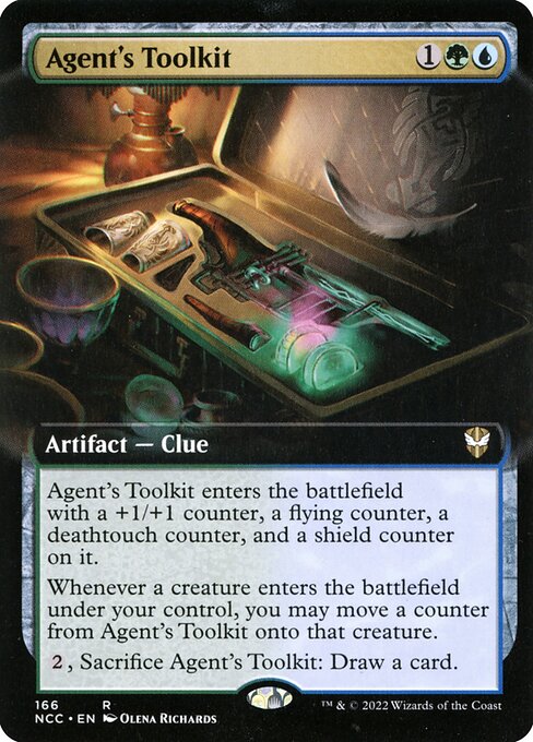 Agent's Toolkit (166) [New Capenna Commander] [Extended Art]
