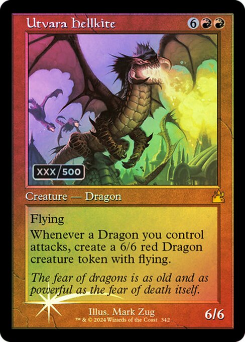 Utvara Hellkite (342z) [Ravnica Remastered]