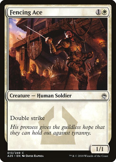 Fencing Ace (13) [Masters 25]